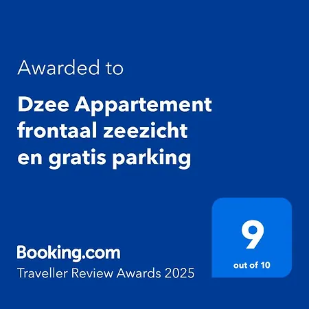 Dzee Frontaal Zeezicht Lägenhet Koksijde